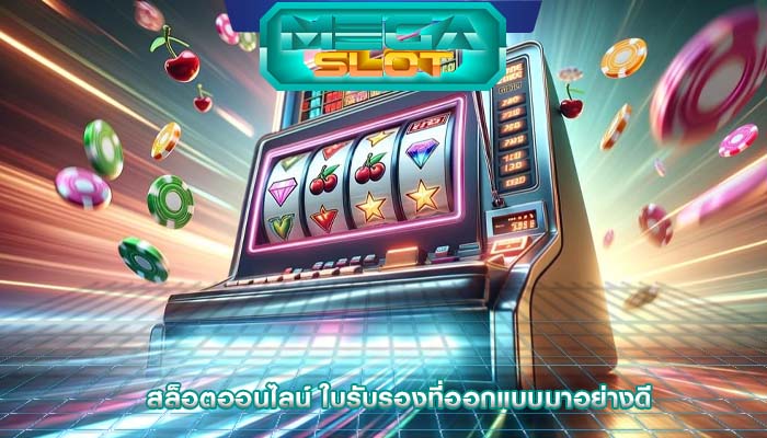 สล็อตออนไลน์ ใบรับรองที่ออกแบบมาอย่างดี