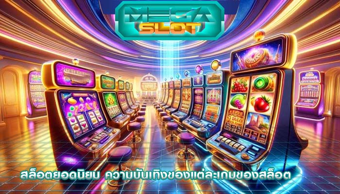 สล็อตยอดนิยม ความบันเทิงของแต่ละเกมของสล็อต
